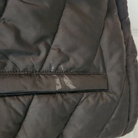Gap black puffer vest polyester large fall winter layers - Picture 11 of 11